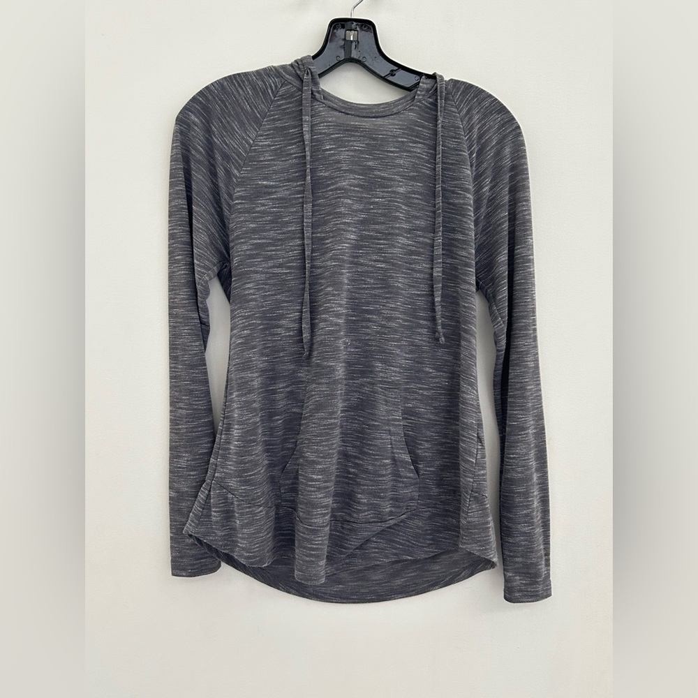 Threads 4 Thoughts Pullover Hoodie- Size Extra Small- Heathered Gray -Perfect UC